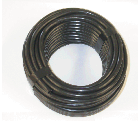 1/2 Inch ID Black Poly Tubing 100FT/Roll